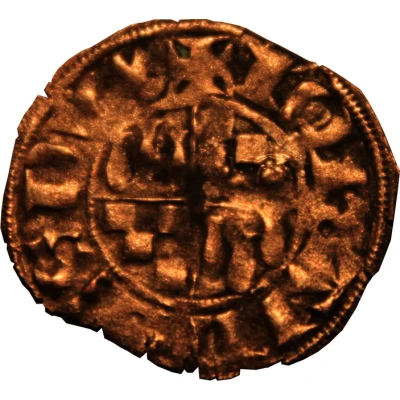 Denier with quartered shield - John III ND front