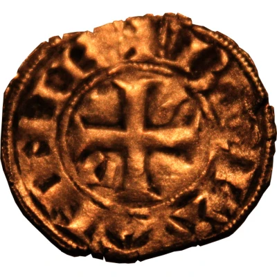 Denier with quartered shield - John III ND back