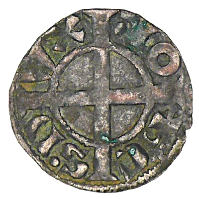 Denier with square shield - John I ND front