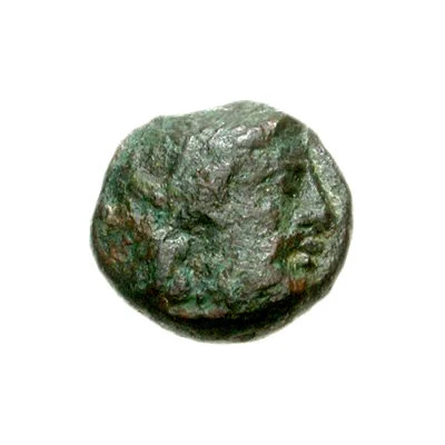 Dichalkon Aigion 200 BC - 175 BC front