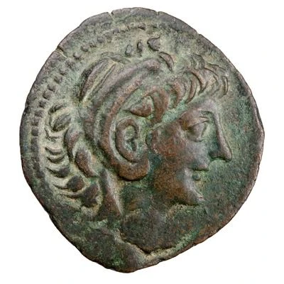 Dichalkon - Alexander Antioch 126 BC - 125 BC front