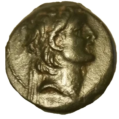 Dichalkon - Alexander Antioch 129 BC - 128 BC front