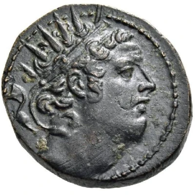 Dichalkon - Antiochos IV Antioch ad Callirhoem 168 BC - 164 BC front