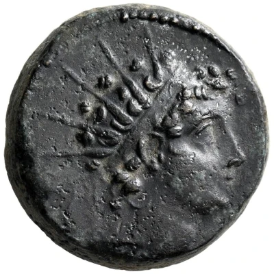 Dichalkon - Antiochos VI Dionysos Apameia 144 BC - 143 BC front