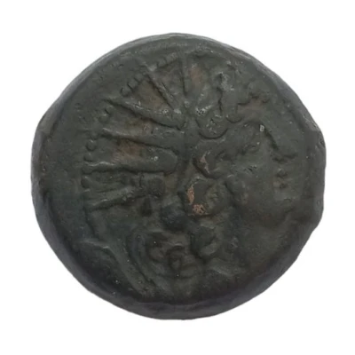 Dichalkon - Antiochos VIII Antioch 192-199 121 BC - 114 BC front