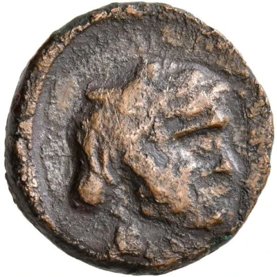 Dichalkon - Artaxias I Bearded Male 190 BC - 160 BC back