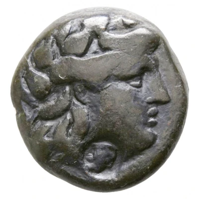 Dichalkon Countermarked 300 BC - 101 BC front