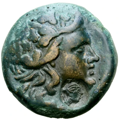 Dichalkon Countermarked 300 BC - 201 BC front