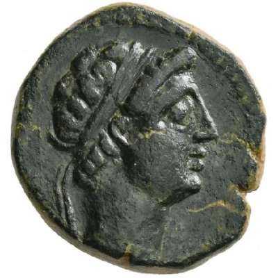 Dichalkon - Demetrios II Nikator uncertain 145 BC - 138 BC front