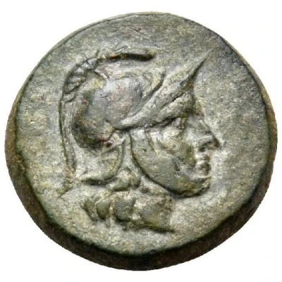 Dichalkon - MHTPOΠOΛITΩN 100 BC - 50 BC front