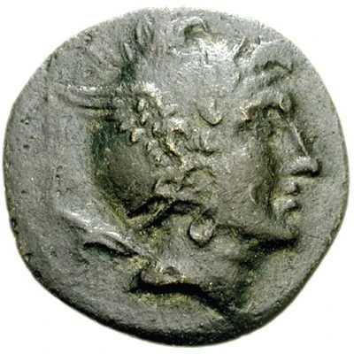 Dichalkon - Perseus 179 BC - 168 BC front