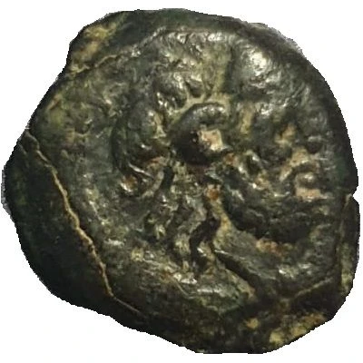 Dichalkon - Ptolemy III Paphos 246 BC - 222 BC front