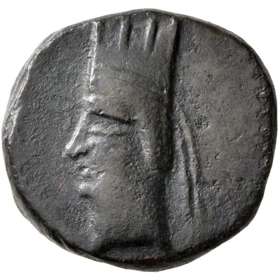 Dichalkon - Tigranes I Zeus 123 BC - 96 BC front