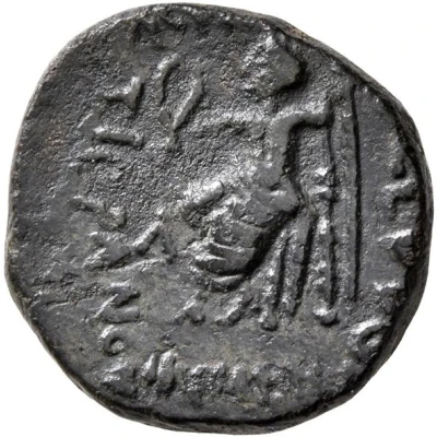 Dichalkon - Tigranes I Zeus 123 BC - 96 BC back