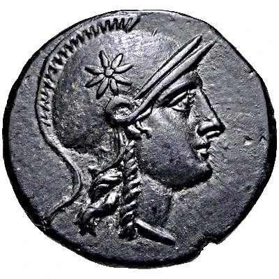 Dichalkon 150 BC - 100 BC front