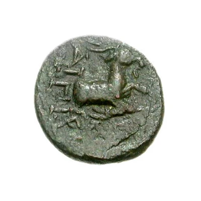 Dichalkon 40 BC - 30 BC front