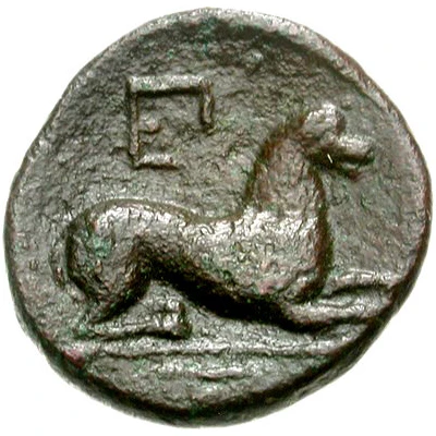 Dichalkon 225 BC - 200 BC back