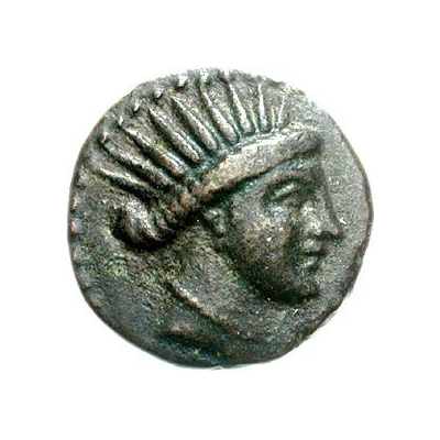 Dichalkon 50 BC - 25 BC front