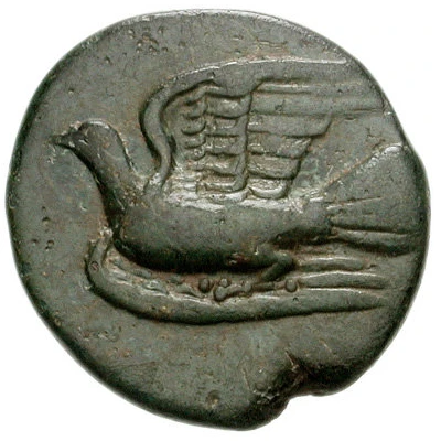 Dichalkon 330 BC - 305 BC front