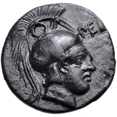 Dichalkon 340 BC - 320 BC front