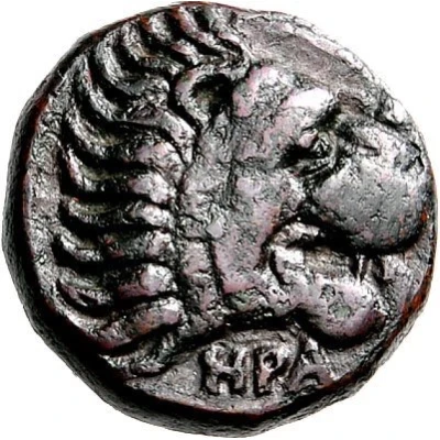 Dichalkon 370 BC front