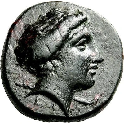 Dichalkon 404 BC - 369 BC front