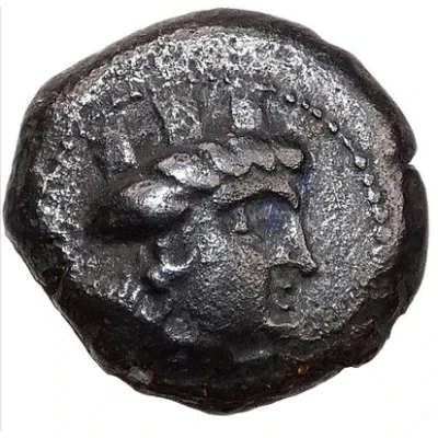 Dichalkos Prow of galley 241 BC - 162 BC front