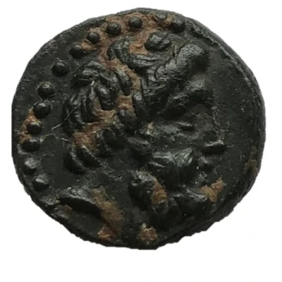 Dichalkos Zeus, prow of galley 174 BC - 141 BC front