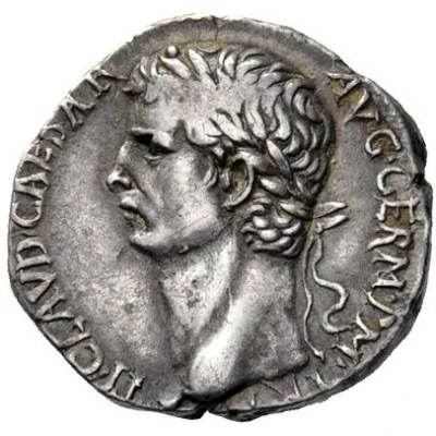 Didrachm - Claudius P P OB CIVES SERVATOS front