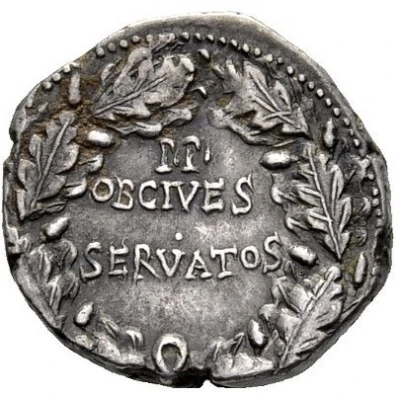 Didrachm - Claudius P P OB CIVES SERVATOS back