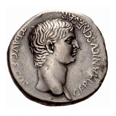 Didrachm - Germanicus and Artaxias III of Armenia ARTAXIAS GERMANICVS front