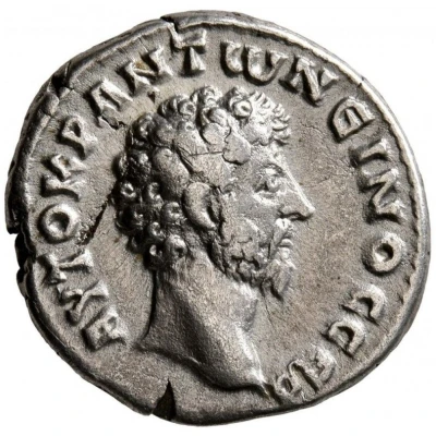 Didrachm - Marcus Aurelius Mount Argaeus front