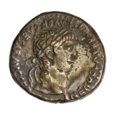 Didrachm - Nero ARMENIAC; Victory front