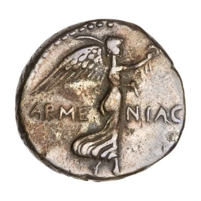 Didrachm - Nero ARMENIAC; Victory back