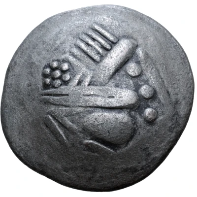 Didrachm Sattelkopfpferd Type of Inotesti-Racoasa 300 BC - 101 BC front