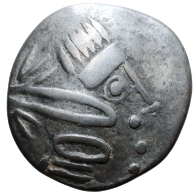 Didrachm Sattelkopfpferd Type of Virteju-Bucuresti 300 BC - 101 BC front