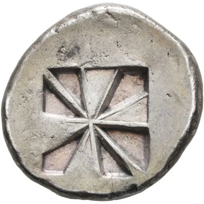 Didrachm 540 BC - 515 BC back