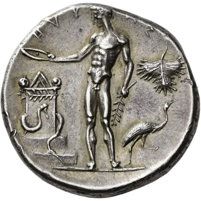 Didrachm 455 BC - 440 BC back