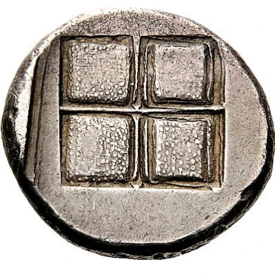 Didrachm 500 BC - 465 BC back