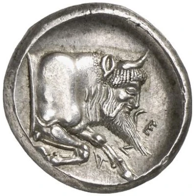 Didrachm 490 BC - 475 BC back