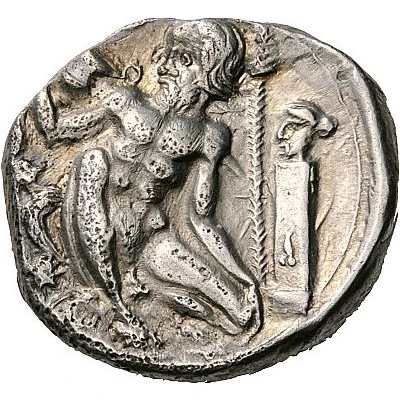 Didrachm 420 BC - 403 BC back