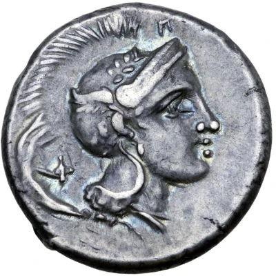 Didrachm 305 BC - 290 BC front