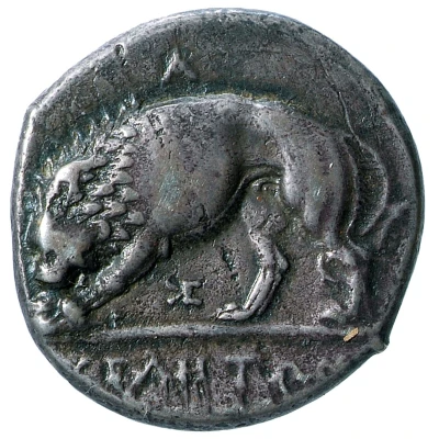 Didrachm 400 BC - 350 BC back