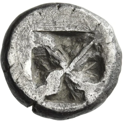 Didrachm 545 BC - 515 BC back