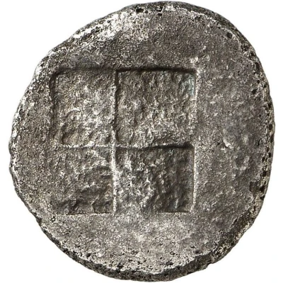 Didrachm 490 BC - 480 BC back