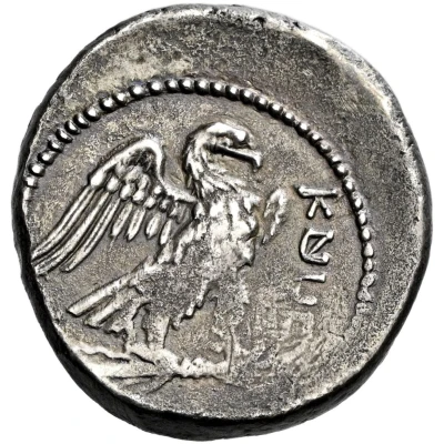 Didrachm 216 BC - 211 BC back