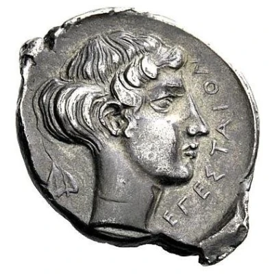 Didrachm 412 BC - 400 BC back