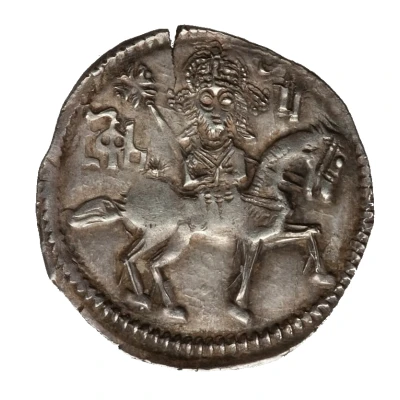 Dinar "Horseman Type" - Stefan Uroš IV Dušan ND front