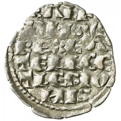 Dinero "1st Granada war" - Alfonso X Greek cross ND front