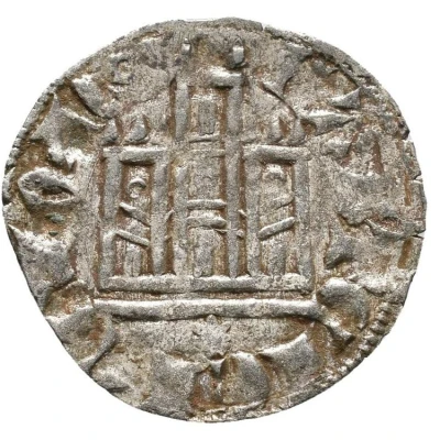 Dinero "Cornado" - Alfonso XI Coruna ND back